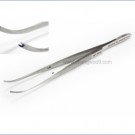 안과핀셋 유구 곡(Iris Tissue Forceps Curved)01-3340