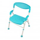 진산)웰비 접이식 목욕의자/블루 FZK-188