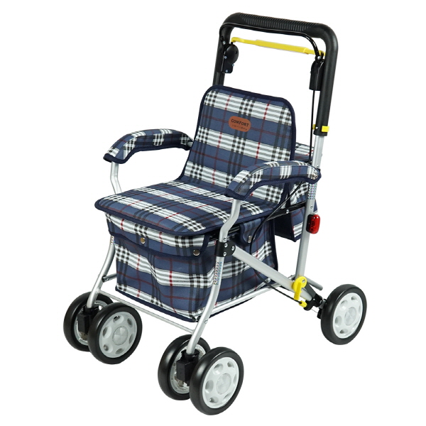 진산)실버카/블루체크 F-228 [영세품]