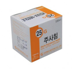 한백)일회용주사침/25G*16mm