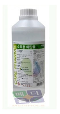 케어팜)소독용에탄올 83%/1L