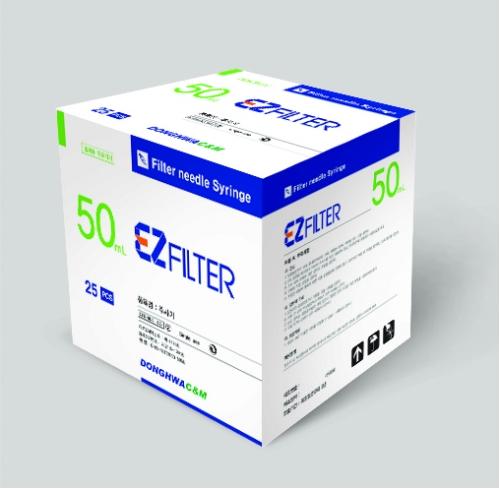 동화c&m)EZ 필터주사기(Disposable Filter Syringe) 50ml*18G