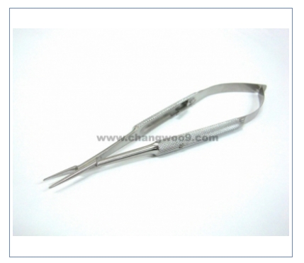 스프링안과지침기 직 (Trout-Barraquer needle Holder) 50-3710S