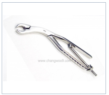 골고정겸자 곡 (Self-Retaining Bone Holding Forceps) RU-5523-25