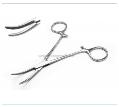 코헬 곡 하품 (Hemostatic Forceps PK/SS) 8-043L