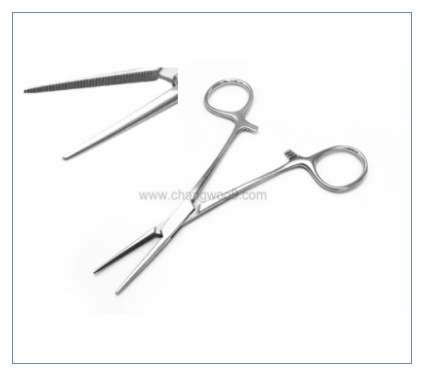 코헬 직 하품 (Hemostatic Forceps PK/SS) 8-042L