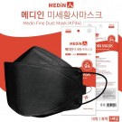 메디인미세황사마스크/KF94  화이트, 블랙/1통(50매)/개별포장